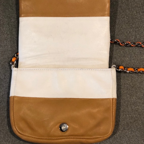 Henri Bendel Leather and Chain Crossbody Bag - Picture 4 of 4